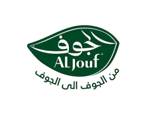 Al Jouf Cement logo representing cement manufacturing and industrial development